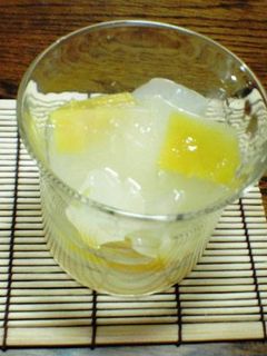 菓:”ふるふるりんご寒天ゼリー♪”-レシピのメイン写真