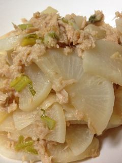 ツナと大根の炒め煮-レシピのメイン写真