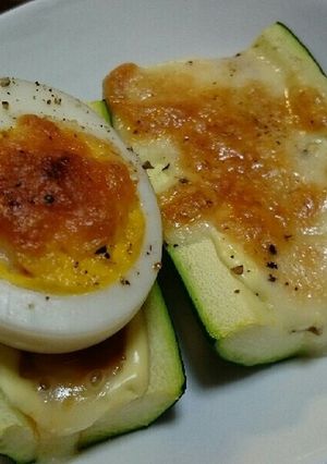 ズッキーニのピザ-レシピのメイン写真