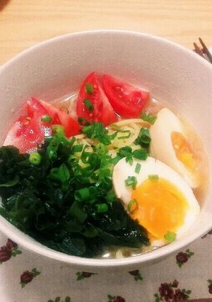 簡単♡夏にさっぱり冷やしラーメン ♡-レシピのメイン写真
