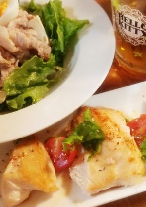 ダイエット定番☆胸肉ソテー-レシピのメイン写真