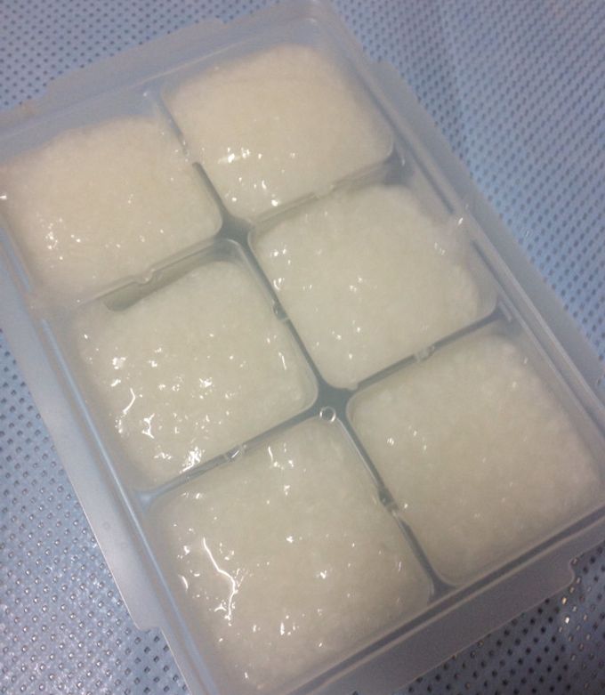 離乳食中期】炊飯器で簡単7倍がゆ by tomo55555 【クックパッド】 簡単