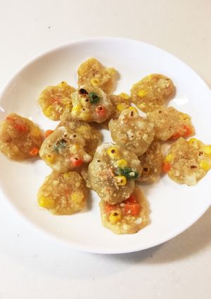離乳食後期 手づかみ豆腐おやき☆-レシピのメイン写真