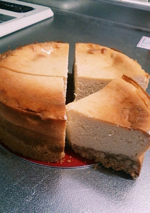 我が家の定番！簡単チーズケーキ-レシピのメイン写真