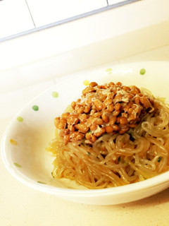 ダイエットレシピ☆しらたき和風パスタ-レシピのメイン写真