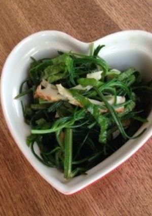 夏にさっぱり！おかひじきの大葉和え-レシピのメイン写真