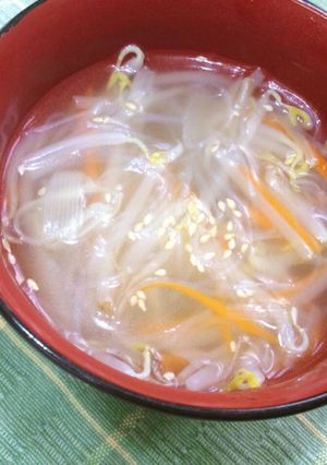 安くて簡単春雨スープ♪-レシピのメイン写真
