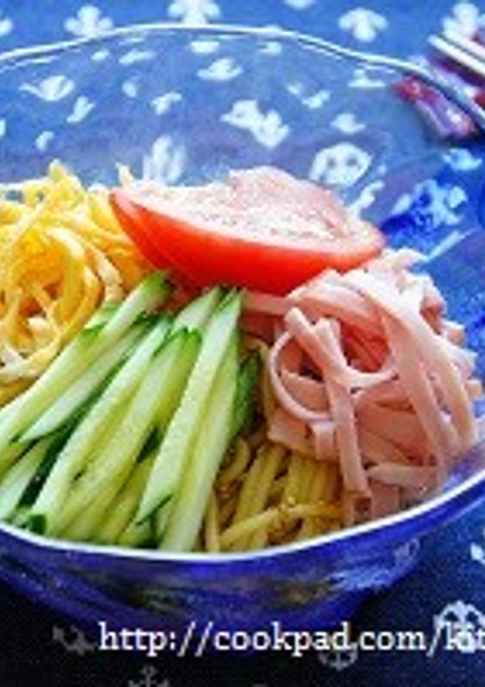 中華風ごま和えのタレで★冷やし中華-レシピのメイン写真