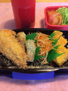 旦那さんリクエストのり弁-レシピのメイン写真