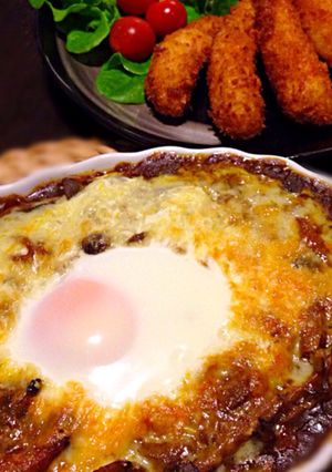 簡単♪残ったカレーで焼きカレー-レシピのメイン写真