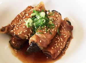 ナスの豚肉巻き☆とろ〜り味噌ダレ-レシピのメイン写真