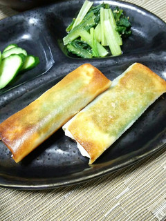 ツナと大葉のチーズ春巻き-レシピのメイン写真
