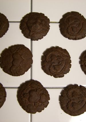 ビターなチョコクリームクッキー-レシピのメイン写真
