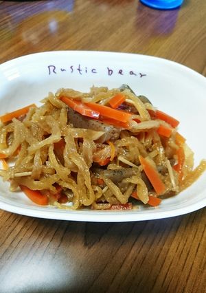 切り干し大根のパッパっと煮-レシピのメイン写真