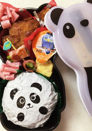 年長弁当7月 パンダちゃん-レシピのメイン写真