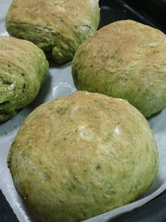 抹茶あんこ餅パン-レシピのメイン写真