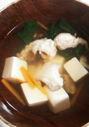 鯛茶漬けになる鯛のすまし汁-レシピのメイン写真