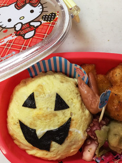 年中弁当10月末 ハロウィン-レシピのメイン写真