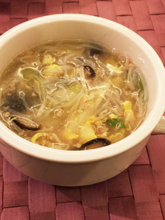 苦手克服お助け②キノコの中華スープ☆-レシピのメイン写真