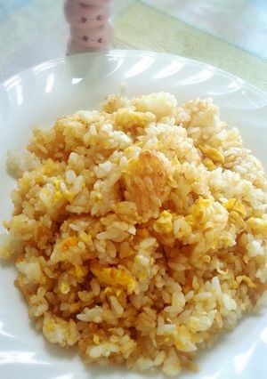 簡単！ごま油香るおこげつき卵チャーハン-レシピのメイン写真