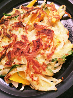 お好み焼きの粉で作るチヂミ-レシピのメイン写真
