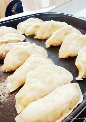 しょうがたっぷりネギ味噌コーン餃子-レシピのメイン写真