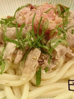 豚肉梅おろしうどん。暑い日にさっぱり!-レシピのメイン写真