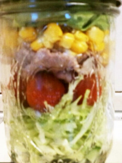 メイソンジャーで冷しゃぶ弁当♪-レシピのメイン写真