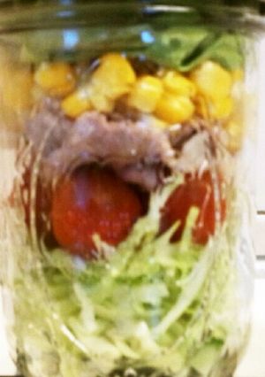 メイソンジャーで冷しゃぶ弁当♪-レシピのメイン写真