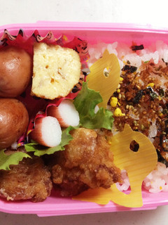 年少弁当5月末-レシピのメイン写真