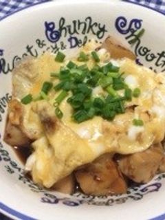 卵とじ豆腐のおつまみ-レシピのメイン写真