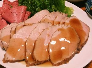 放置調理法でポークハムな叉焼！?-レシピのメイン写真