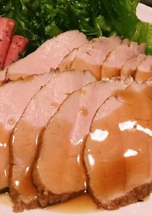 放置調理法でポークハムな叉焼！?-レシピのメイン写真