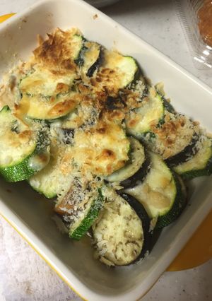 簡単★ズッキーニと茄子のパン粉焼き！-レシピのメイン写真