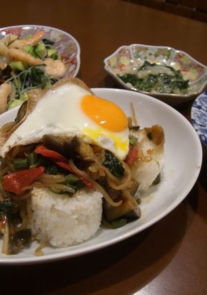 DXガパオ☆バジルと挽肉のぴり辛混ぜご飯-レシピのメイン写真