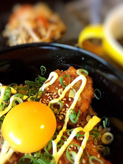 豆腐鶏つくね丼-レシピのメイン写真