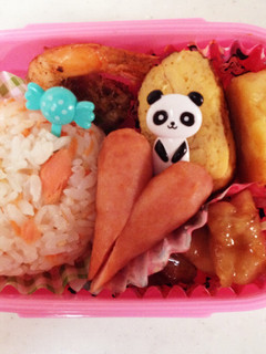 年少弁当10月末-レシピのメイン写真