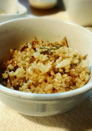 塩昆布とシーチキンの炊き込みご飯-レシピのメイン写真
