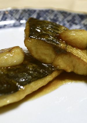 塩さばのにんにく煮-レシピのメイン写真