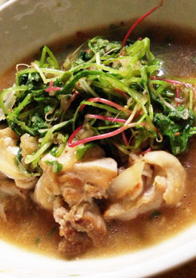 鶏肉とかいわれ大根のさっぱりみぞれ炒め-レシピのメイン写真
