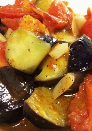 身体を冷やす!トマトとナスの簡単夏おかず-レシピのメイン写真