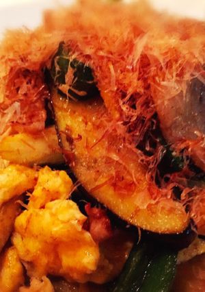 ほんだしで作る!夏野菜と豚バラ肉炒め-レシピのメイン写真