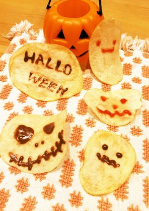 ポテチでハロウィン-レシピのメイン写真