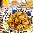皮付き長芋の怪味ソース+チーズ焼き