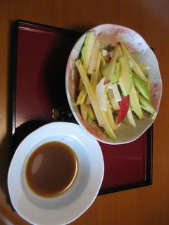 アボカドとりんごと長芋のサラダ-レシピのメイン写真