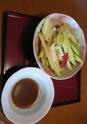 アボカドとりんごと長芋のサラダ-レシピのメイン写真