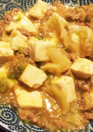 超簡単！オリジナル麻婆キャベ豆腐-レシピのメイン写真