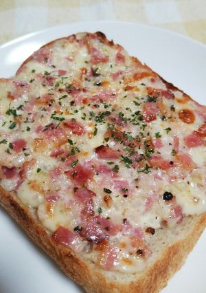 ☆ベーコンマヨチートースト☆-レシピのメイン写真