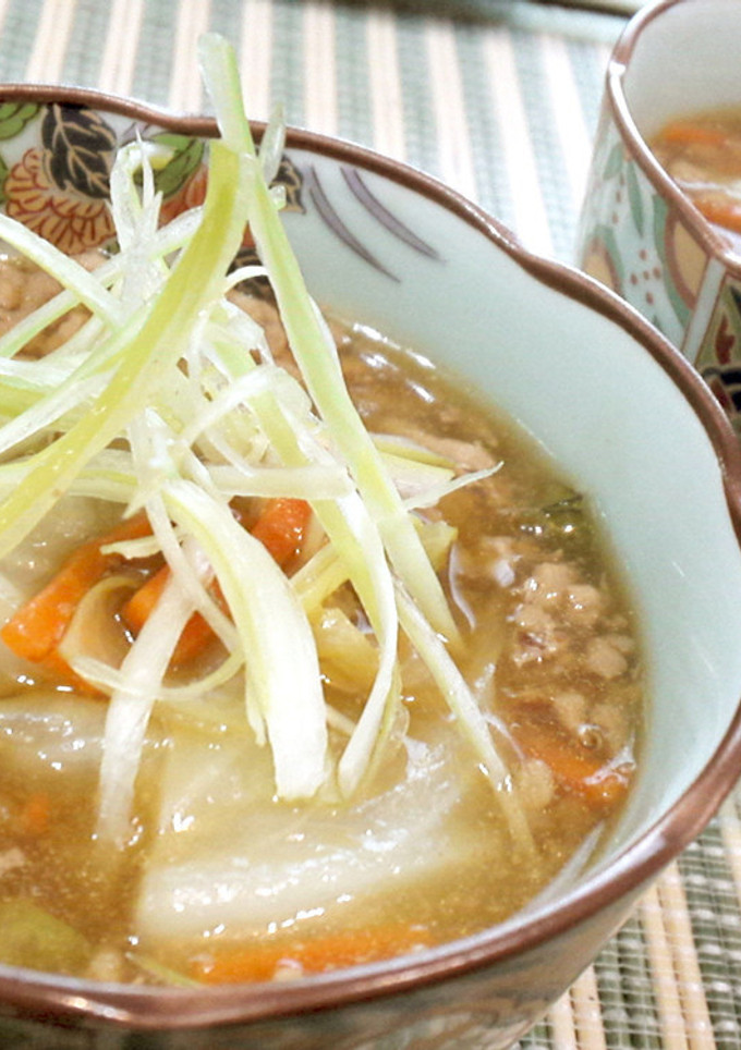キャベツとひき肉のたっぷり和風あん^^♪-レシピのメイン写真