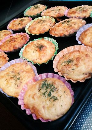 HMで簡単♪ケーキのような惣菜パン♪-レシピのメイン写真